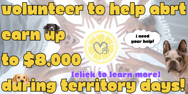 Help ABRT At Territory Days 2024!